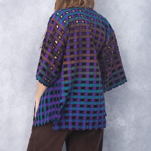 Hand Woven Patricia Palson Cardigan - Picture 5 of 6